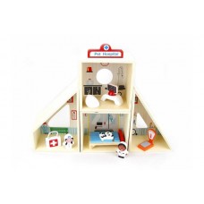 Wooden Playset - Pet Hospital